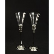  	Сватбени чаши модел 26 сребро