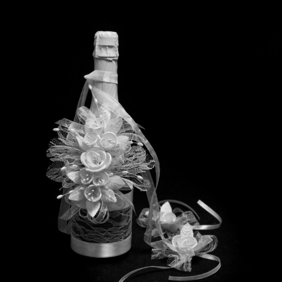 Сватбено шампанско модел 2