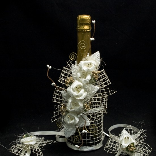 Сватбено шампанско модел 5